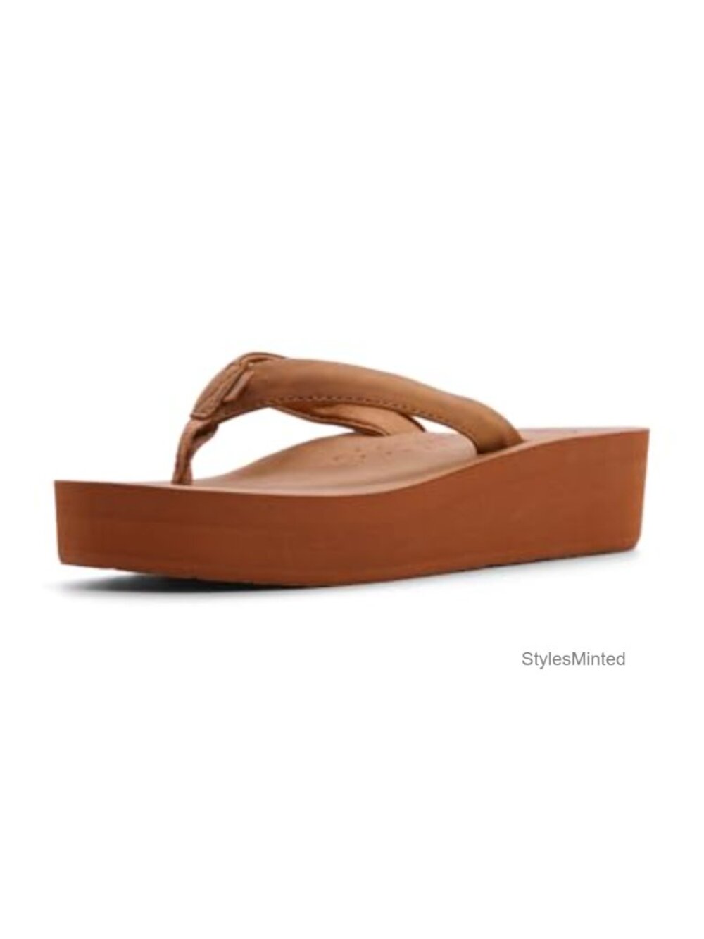 Roxy Melinda Wedge Platform Flip Flop Sandal Thong Slip On Casual